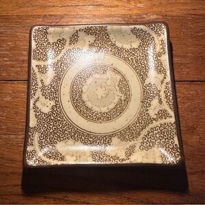 Sousaku Japan Sound Collection Small Ceramic Sushi Plate Trinket Dish 5”